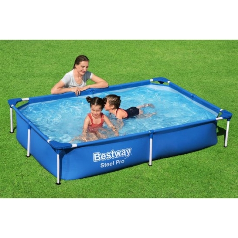 Bestway Steel Pro Zwembad - 221x150x43 cm
