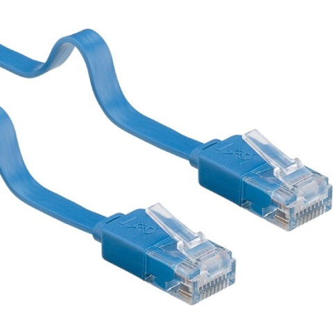 Wentronic CAT6 Netwerkkabel - RJ45 - Blauw - 1.5 m