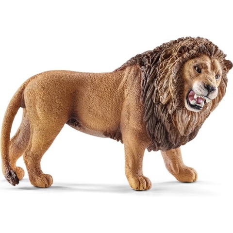 schleich WILD LIFE Leeuw, brullend - Speelfiguur - Kinderspeelgoed voor Jongens en Meisjes - 3 tot 8 jaar - 14726