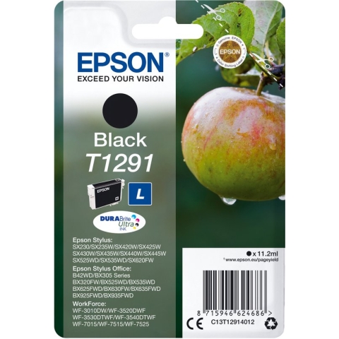 Original Ink Cartridge Epson C13T12914022 Black