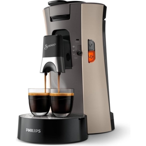 Philips Senseo Select CSA240/30 - Koffiepadapparaat - Nougat en kasjmiergrijs