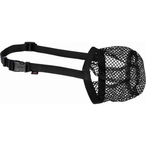 Trixie Anti-Lokaas Snuitje - Maat S-M - 18 tot 40 cm Nekriem - 22 cm Snuitje
