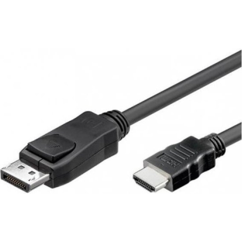 Techly ICOC DSP-H12-020 video kabel adapter 2 m DisplayPort HDMI Zwart