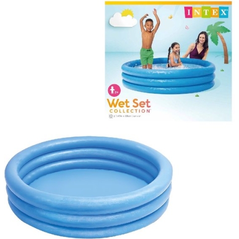 Intex Crystal Blue Pool - Opblaaszwembad - Ø 147 x 33 cm