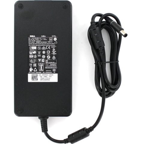 DELL J938H Binnen 240W Zwart netvoeding & inverter