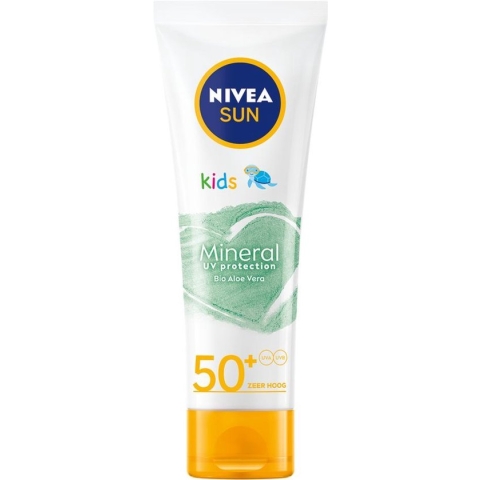 NIVEA SUN KIDS MINERAL UV Protection Zonnebrand Crème Gezicht SPF50+ - 50ML