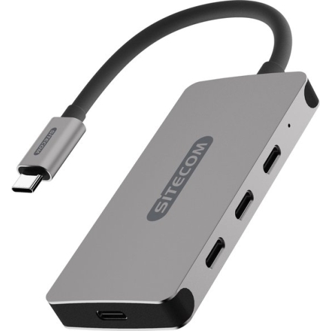 Sitecom - Usb hub - Usb c hub - USB-C to USB-C & Power delivery hub 4 Port