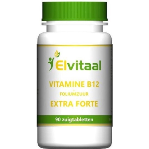 How2behealthy - Vitamine B12 + Foliumzuur extra forte - 90ZT