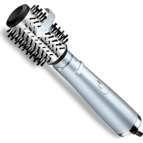 BaByliss Hydro Fusion Fohnborstel AS773E - Roterende krulborstel met 2 draairichtingen - Dubbel Ionisch Systeem - Ø 50mm borstel - 3 temperatuurinstellingen / 2 snelheden [Airstyler]