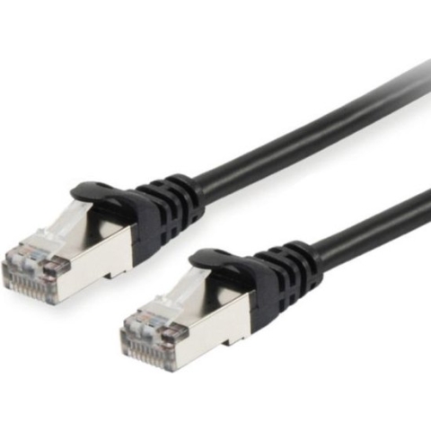 Equip Patchkabel RJ45 Cat6A S/FTP (S-STP) PIMF 20,00 m zwart