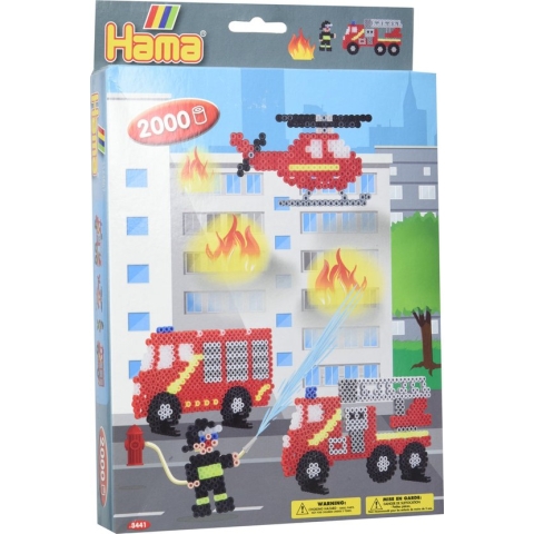 Hama Set Strijkkralen 2000 Kralen Fire Fighters - 3441