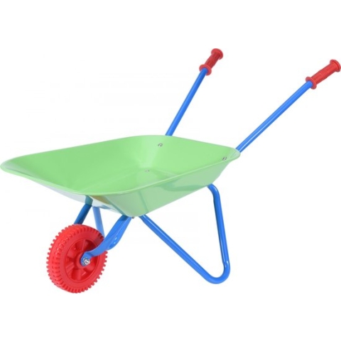 Pro Garden Kruiwagen 80 x 38 x 41 Cm - Staal Groen/blauw