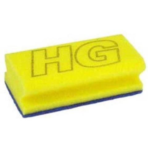 HG sanitairspons blauw/geel 1st