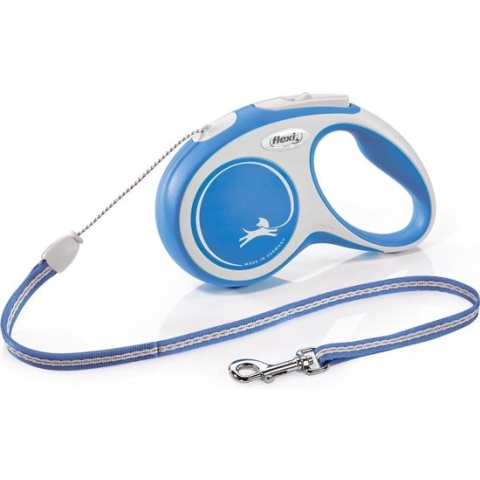 Flexi New Comfort Koord S 5M 12KG - Blauw
