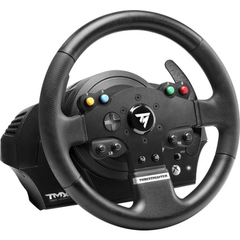 Thrustmaster TMX: ergonomisch racestuur met een pedaalset met 2 pedalen. Compatibel met de Xbox One en de PC. Werkt op de Xbox Series X.