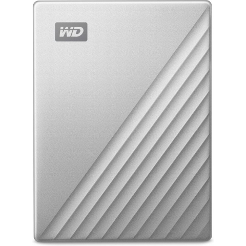 WD My Passport Ultra 1 TB Externe harde schijf (2.5 inch) USB-C Zilver WDBC3C0010BSL-WESN