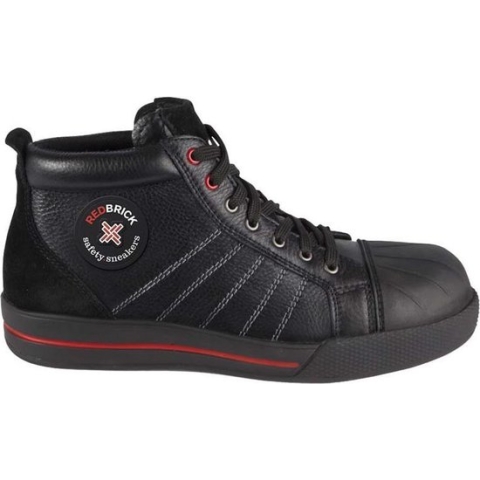 RedBrick Onyx Werkschoenen - Hoog model - S3 - Maat 45 - Zwart