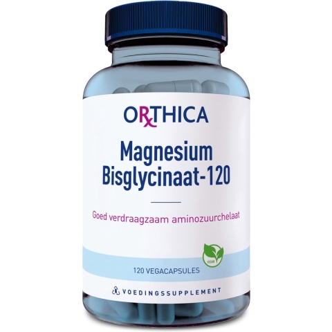 Orthica Magnesium Bisglycinaat-120 - 120 vcaps