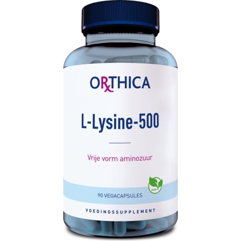 Orthica L-Lysine-500 (Voedingssuplement) - 90 Capsules