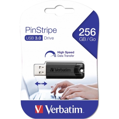 USB stick Verbatim 49320 Keychain Black 256 GB