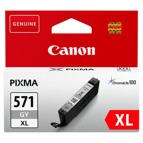 Canon CLI-571XL - Inktcartridge / Grijs / Hoge Capaciteit