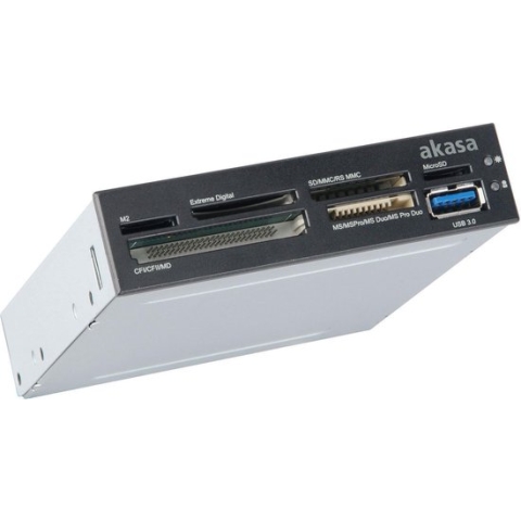 Akasa USB 3.0 SuperSpeed geheugenkaartlezer Intern