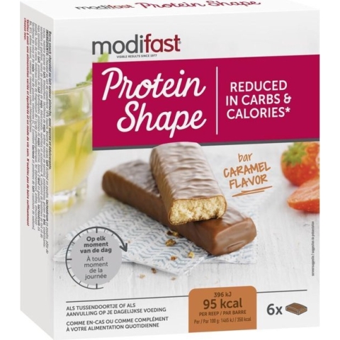 Modifast Protein Shape Bar caramel 6st