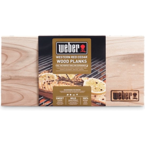 Weber® Barbecues Rookplank Cederhout Klein