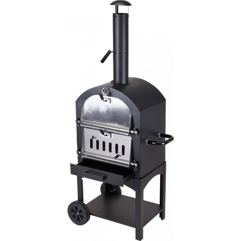 ProGarden Barbecue pizzaoven zwart