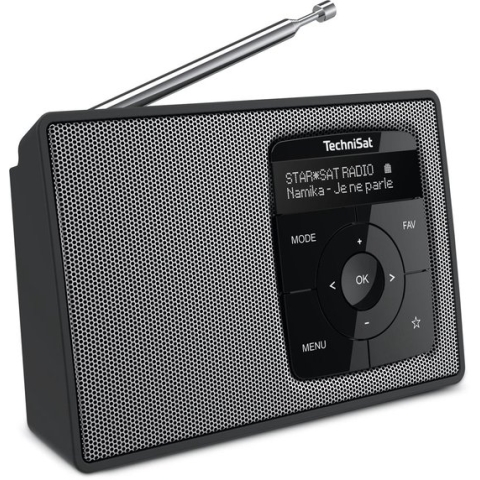 Technisat Digitradio 2 Mono - zwart/zilver