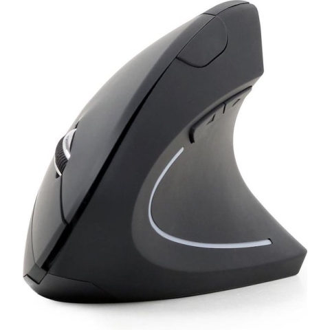 Gembird ergonomische draadloze USB muis - 800-1600 DPI / zwart