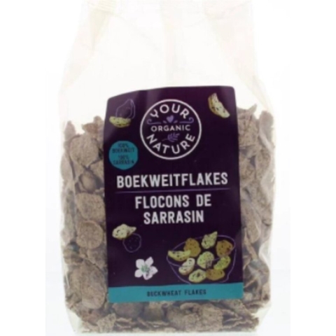 Your Organic Nature Boekweit Flakes 250 Gr