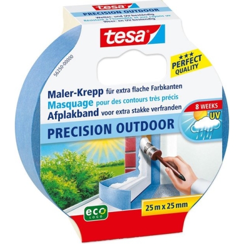 Tesa Afplakband Outdoor 25 m x 25 mm