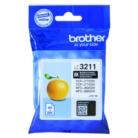 Brother - LC-3211BK - Inktcartridge zwart