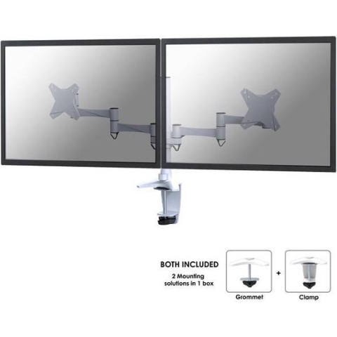Neomounts by Newstar FPMA-D1330DWHITE monitorarm - t/m 27" - Wit