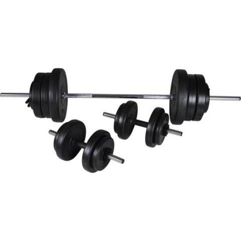 vidaXL-Barbell--en-dumbbellset-60,5-kg
