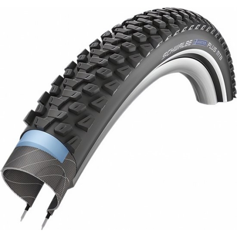 Schwalbe Vouwband Marathon Plus MTB - SmartGuard - 29 x 2.1 inch / 54-622 - HS468 - 30 - 65 psi – Zwart