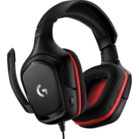Logitech G332 - Bedrade Gaming Headset - Geschikt voor PC, Playstation & Xbox - Rood