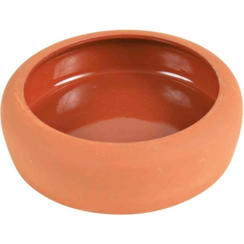 Trixie voerbak drinkbak afgeronde rand keramiek (13 CM 250 ML)