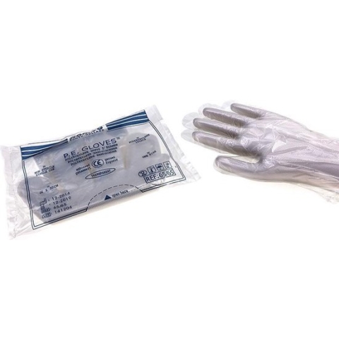 Romed Onderzoekshandschoenen Polyester Glad Dik 100ST