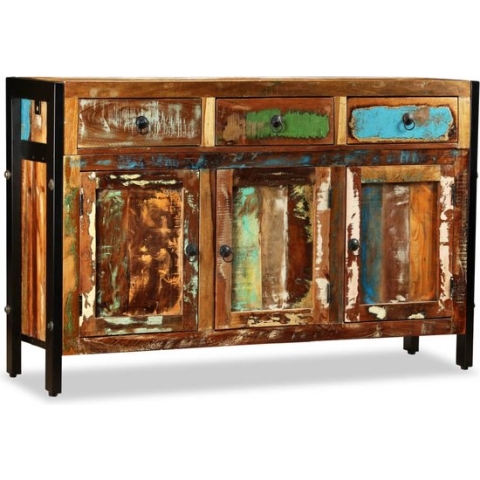 vidaXL-Dressoir-120x35x76-cm-massief-gerecycled-hout