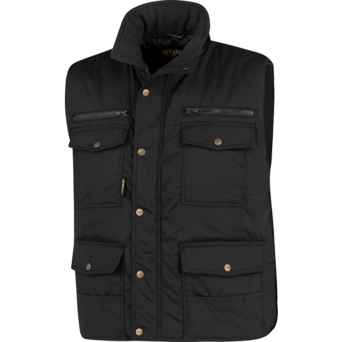 STØRVIK Pocket Bodywarmer Winddicht 4 seizoenen Heren - Maat XL - Zwart