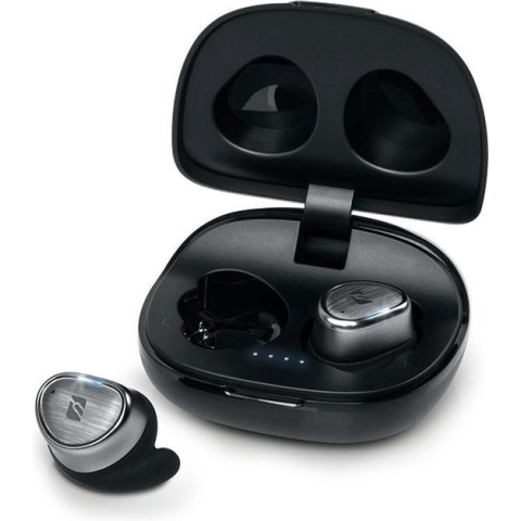 Muse M-290TWS - Bluetooth in-ear oordopjes met oplaadcase, TWS, zwart
