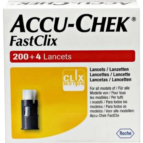 Accu Chek Mobile Fastclix Lancet 34x6 5208491001