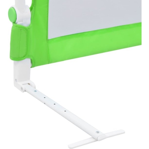 vidaXL Bedhekje peuter 120x42 cm polyester groen