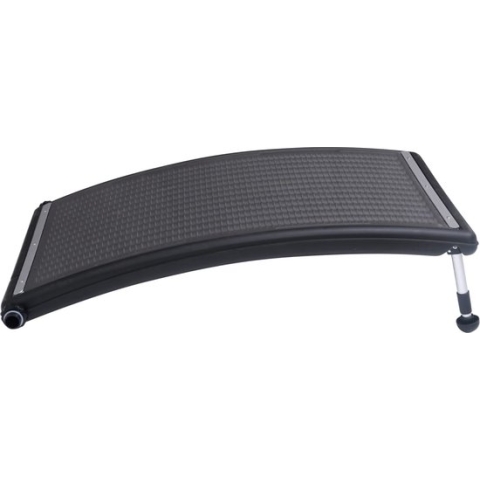 vidaXL Zonneverwarmingspaneel gebogen zwembad 110x65 cm
