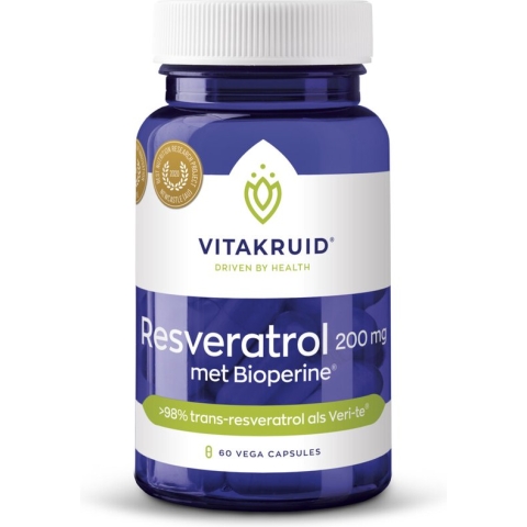 VitaKruid Resveratrol 200 mg - 60 vcaps