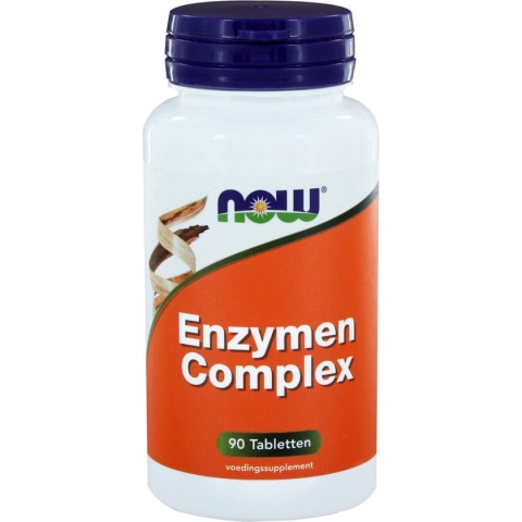 Now Foods - Super Enzymen Complex - Met 200 mg Betaïne - 90 Tabletten