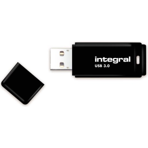 Integral Black USB3.0 Flash Drive 32 GB