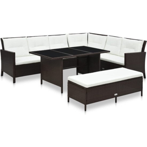 vidaXL-3-delige-Loungeset-met-kussens-poly-rattan-bruin